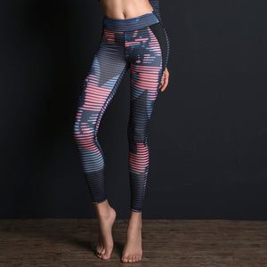 Printed Long Sleeve Yoga Set