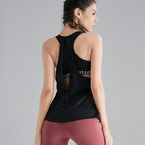 T-shirt Two-piece Fitness Sports Vest