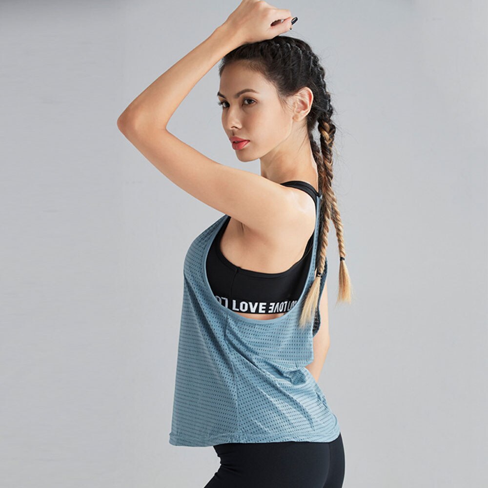 T-shirt Two-piece Fitness Sports Vest