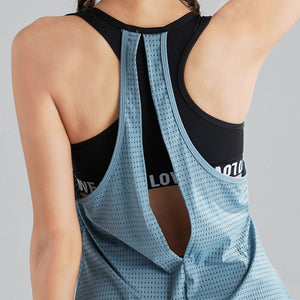 T-shirt Two-piece Fitness Sports Vest