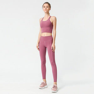 Sleeveless Yoga Set High Waist