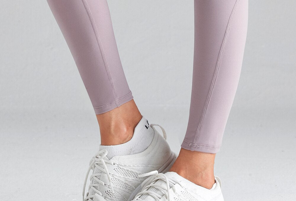 Pocket Hollow Stitching Soft Yoga Pants