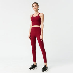 Seamless Yoga Set High Waist