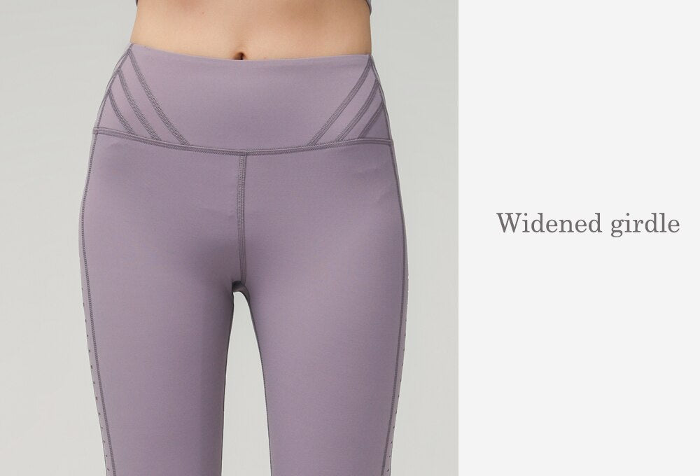 Hollow High Waist Thin Lifted Hip Yoga Pants