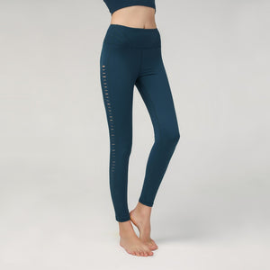 Hollow High Waist Thin Lifted Hip Yoga Pants