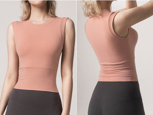 Yoga Vest Tight Elastic Top