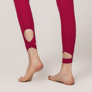 High Waist Yoga Pants Ankle Cross