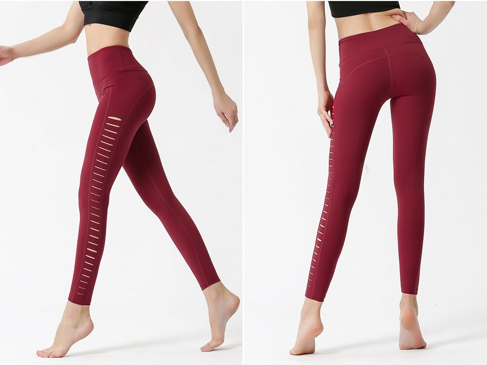 Side Hollow Yoga Pants