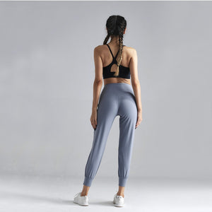 Loose Pocket Gym Yoga Pants High Waist