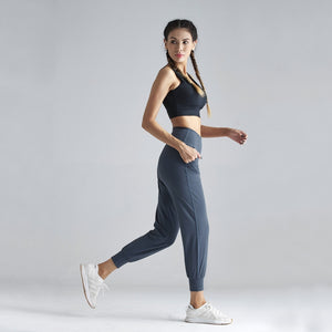 Loose Pocket Gym Yoga Pants High Waist