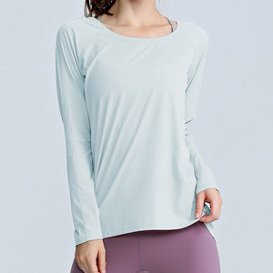 Yoga Top Long Sleeve Loose Fit