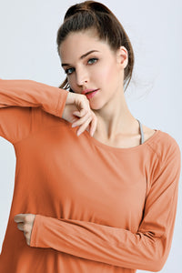 Yoga Top Long Sleeve Loose Fit