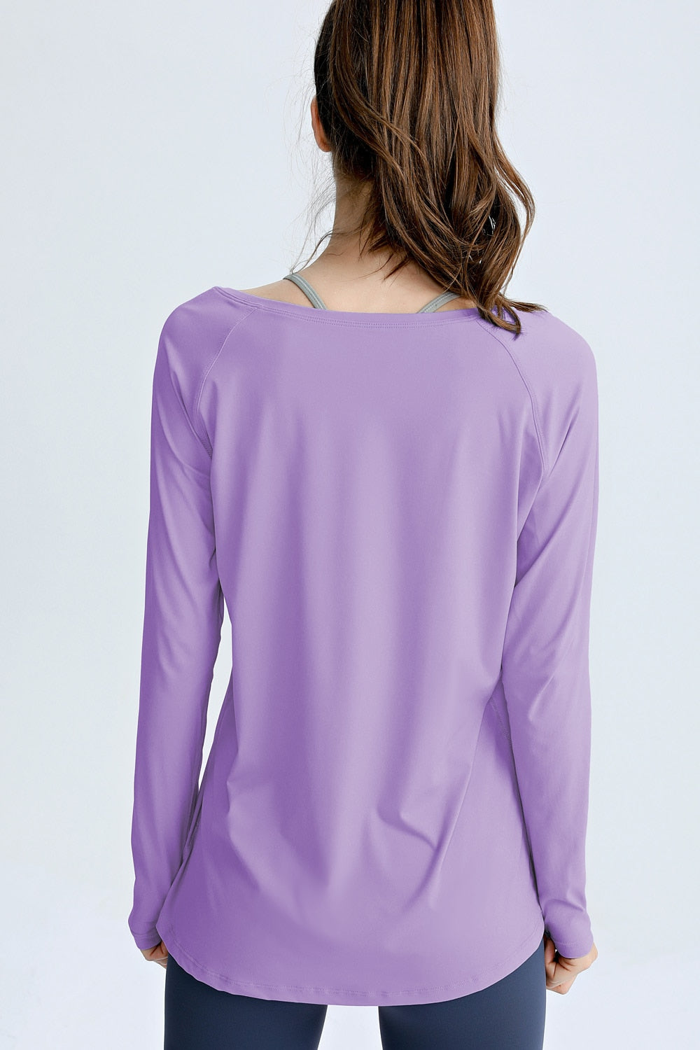 Yoga Top Long Sleeve Loose Fit