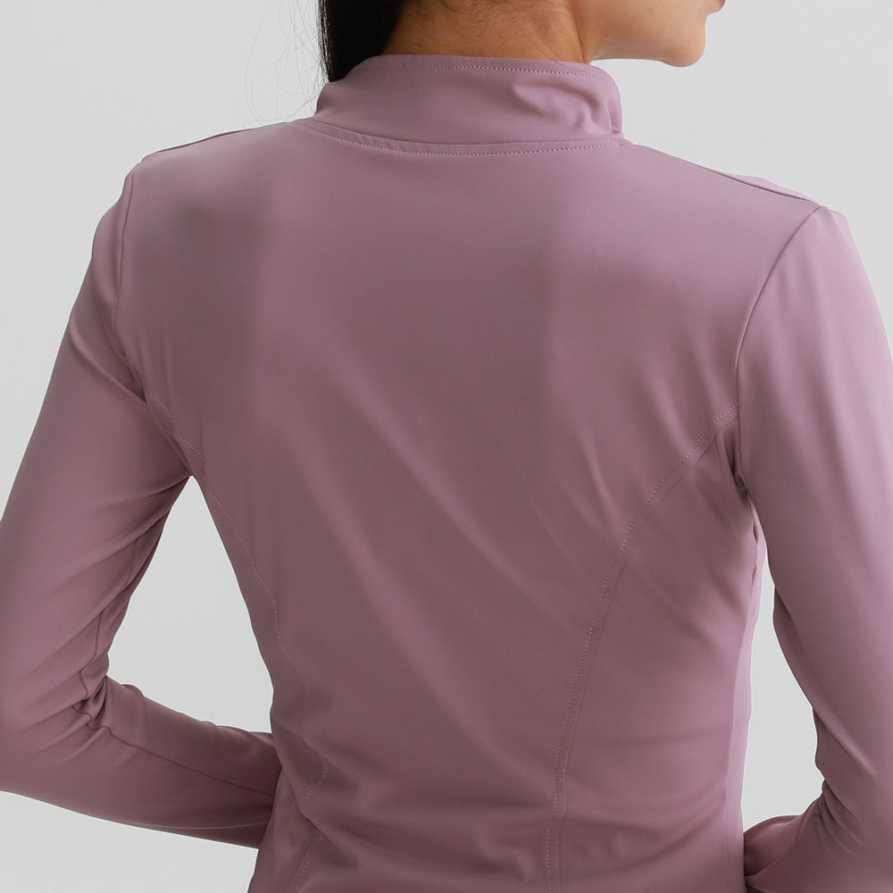 Yoga Long-Sleeve Zip Top