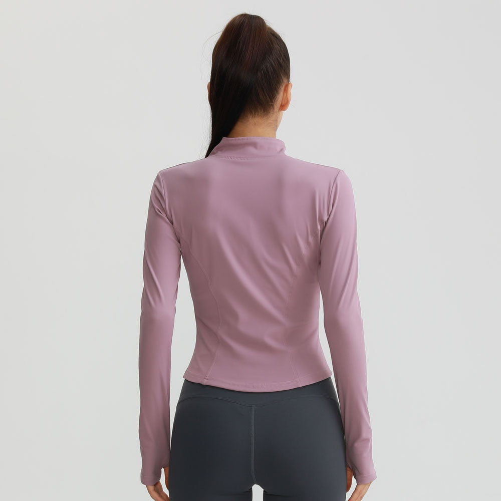 Yoga Long-Sleeve Zip Top