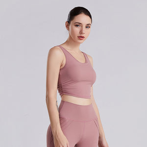 Yoga Top Sleeveless Cross-Shape Back