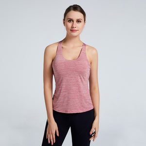 Yoga Top Two-Piece Loose Cross Back