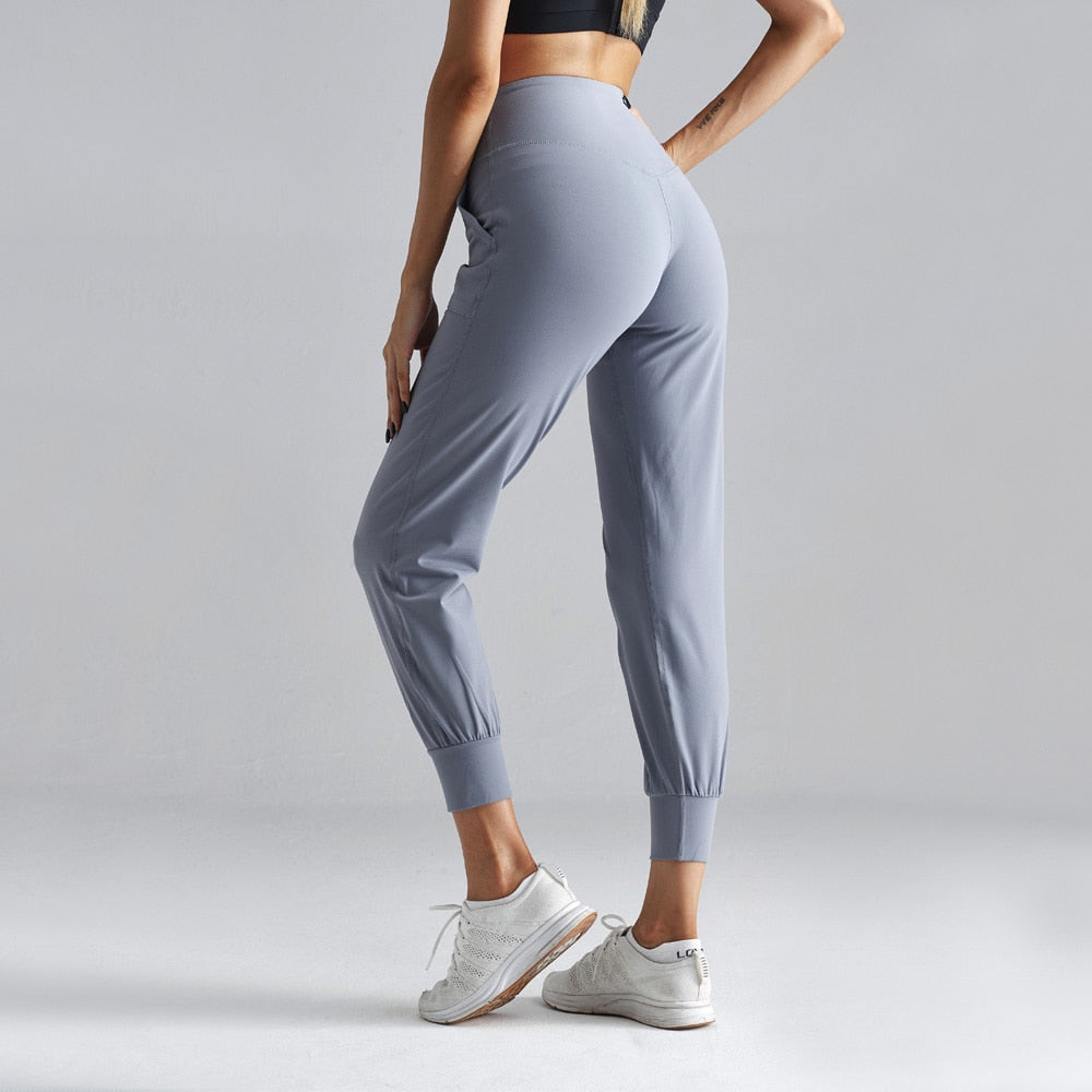 Loose Pocket Gym Yoga Pants High Waist