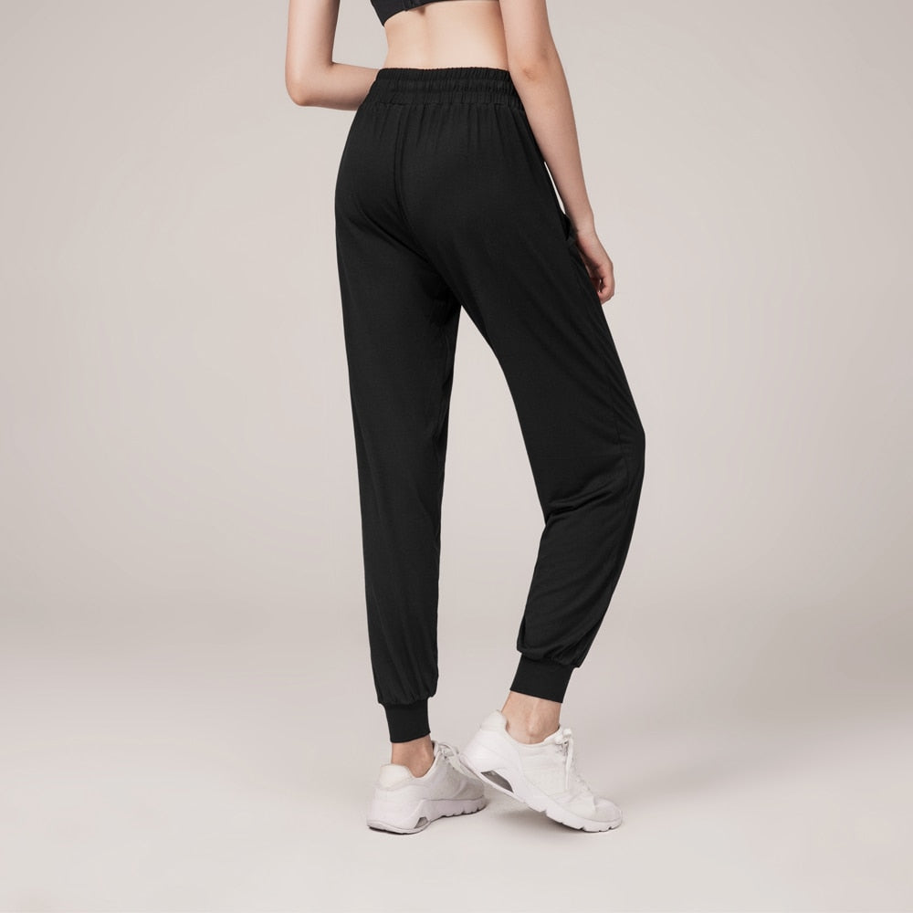 Loose Leisure Drawstring Beam Yoga Pants