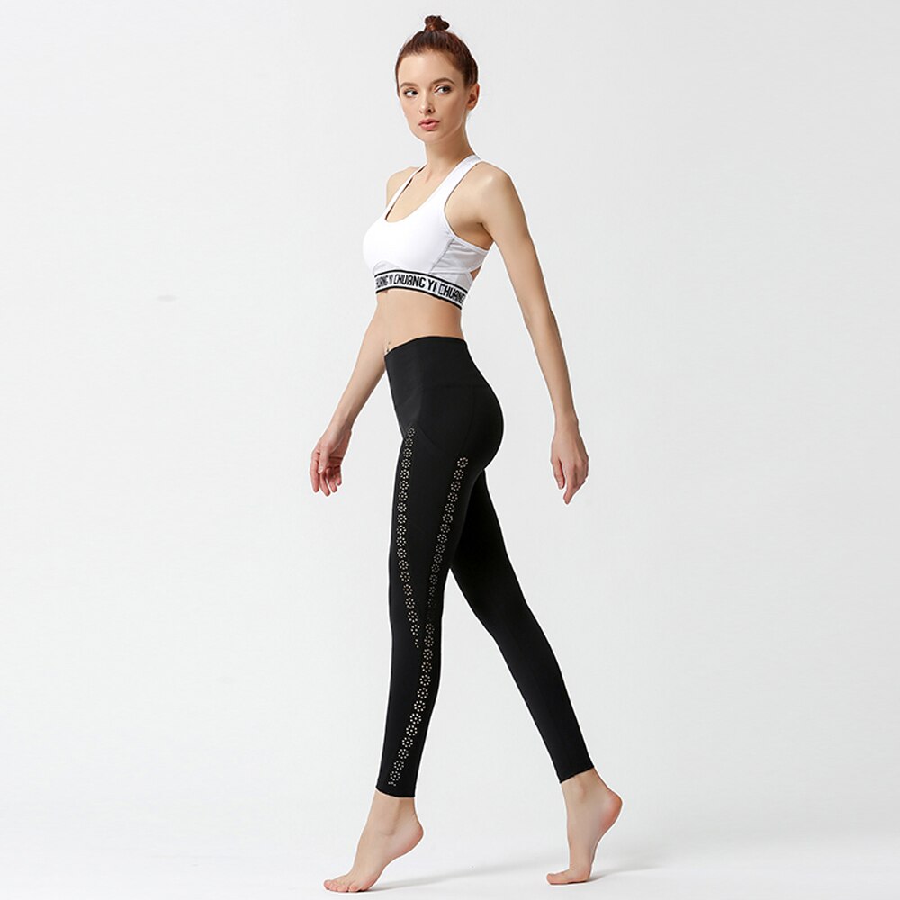 Pocket Yoga Pants High Waist Quick-Dry