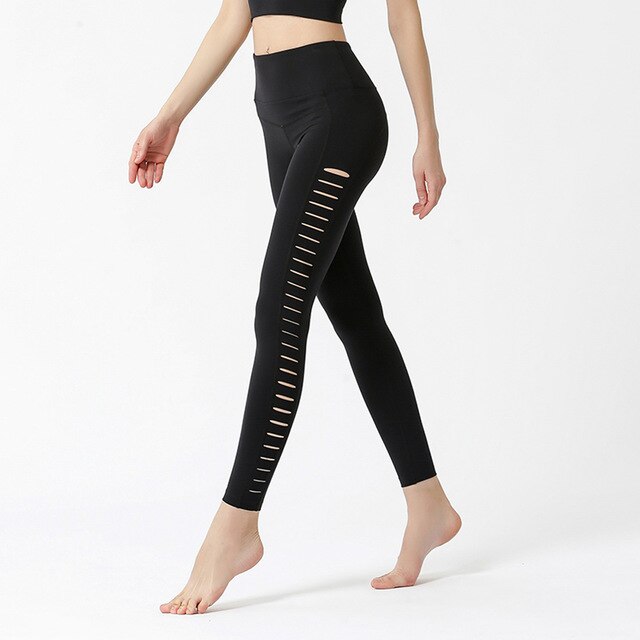 Side Hollow Yoga Pants