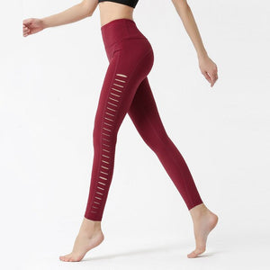 Side Hollow Yoga Pants