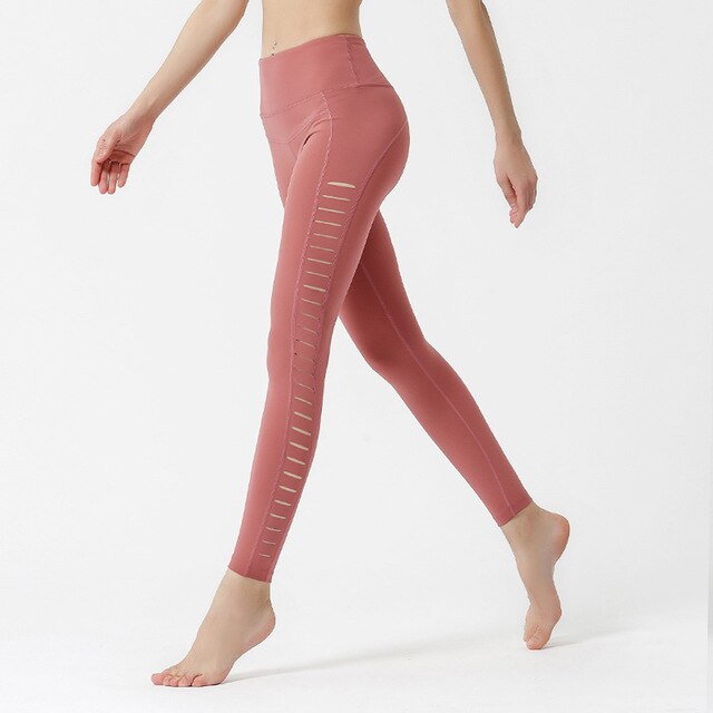 Side Hollow Yoga Pants