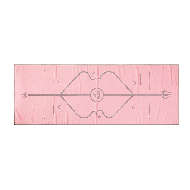 Yoga Non-slip Blanket Posture Line