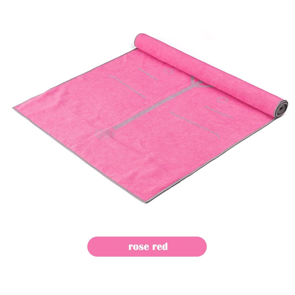 Yoga Non-slip Blanket Posture Line