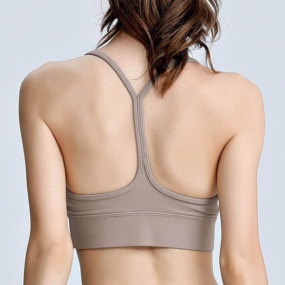 Y-Shaped Back Strap Yoga Top