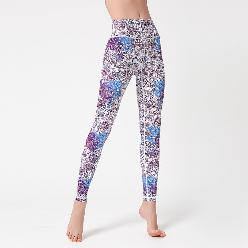 High Waist Lift Hip Printed Yoga Pants