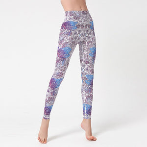 High Waist Lift Hip Printed Yoga Pants