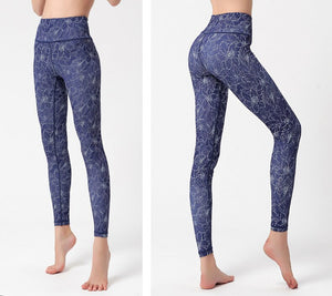 High Waist Lift Hip Printed Yoga Pants